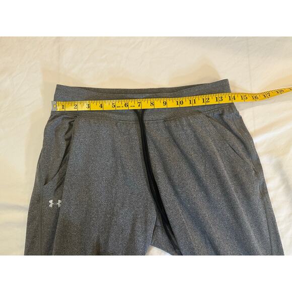Under Armour Capri Joggers Sporty Gray HeatGear Active Lounge Pant S - Picture 4 of 5